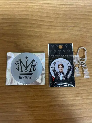 ROIROM 하마카와 미키 캔뱃지 & 키링 세트