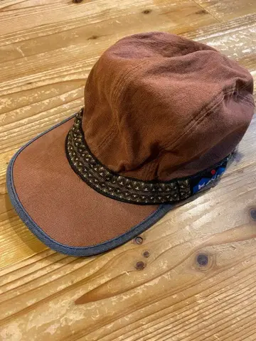 KAVU 브라운 워크캡 L 사이즈 USA