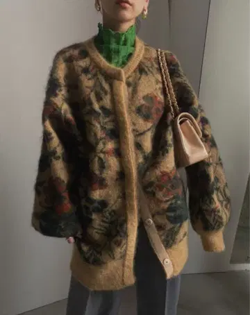 아메리 빈티지 3WAY NOSTALGIC RUG KNIT