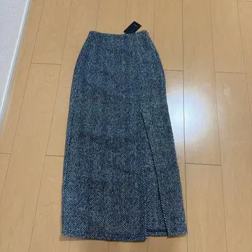 EMODA 슬릿 블루 타이트 스커트 S