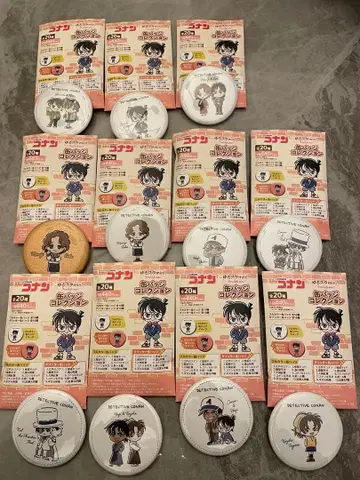 새상품 명탐정 코난 스타mini 캔뱃지 컬렉션