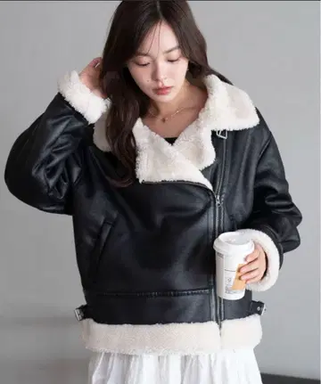 WEGO 무스탕 자켓