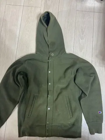 챔피온 풀 집업 파랑 택