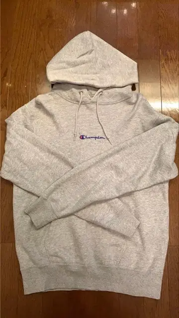 챔피온 그레이 후드티