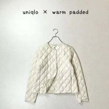 새상품 UNIQLO WARM PADDED 노카라 자켓