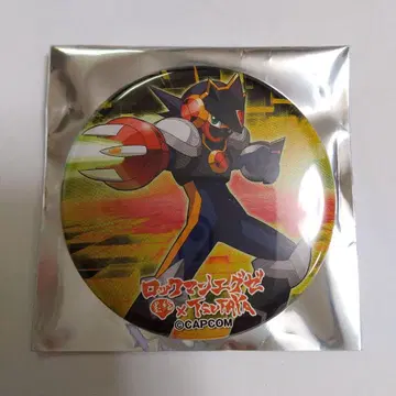 록맨 에그제 TSUTAYA 트레이딩 캔뱃지 카니지 소울