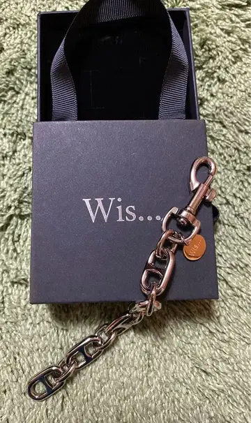 seven fairly [ Wis - ] 실버 체인 키링 참