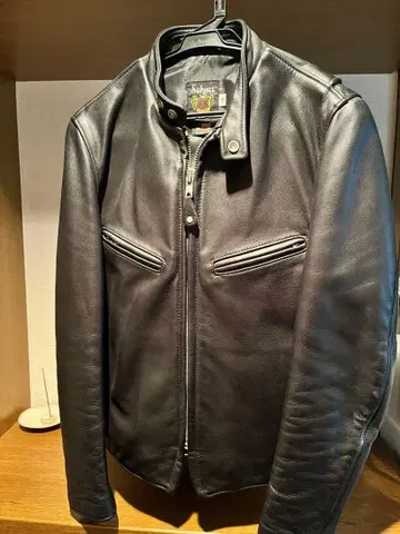 Schott 541xx 카페 레이서 블랙