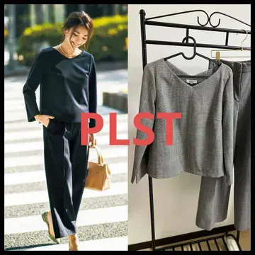 PLST 플라스테 * 속기모 셋업 * 글렌체크 * M~L / ( 띠어리