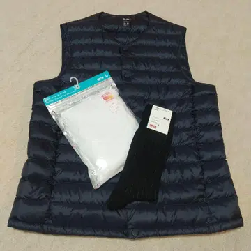 UNIQLO 다운 베스트 히트텍 양말 세트