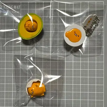 구데타마 푸치 피규어 2, 키링 1 세트 그 2