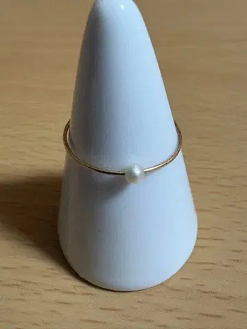 골드 펄 반지 약 17호