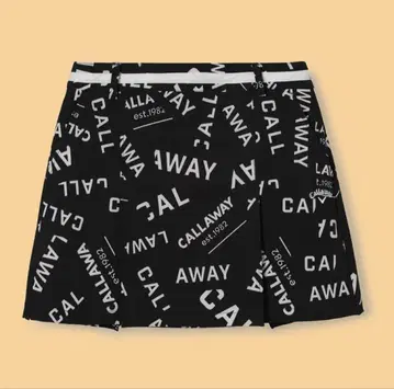 새상품 캘러웨이 골프 스트레치 속기모 스커트 여성용 LL