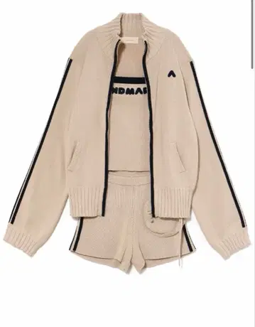 andmary Zoe full zip set up beige