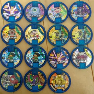 요괴워치 메달 16장 세트