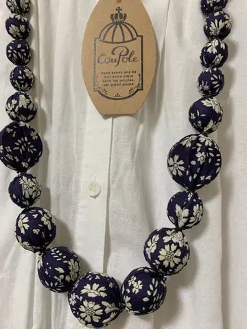 쿠폴 리버티 카펠 패브릭 목걸이 액세서리