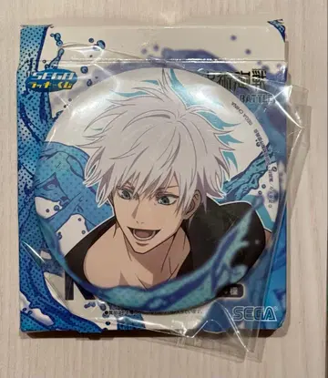 주술회전 SEGA 럭키 쿠지 K상 캔 배지 고죠 사토루