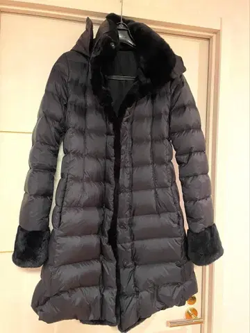 [ 새상품급 ] 투모로우랜드 Ballsey 다운 코트 롱 코트 블랙