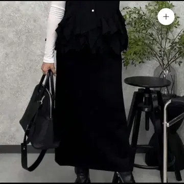 [ 조우네코 별주 ] 롱 타이트 스커트 -블랙- 도스코이