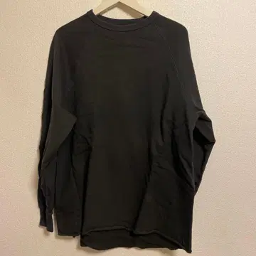 wax thm Cut off sweat shirts 블랙