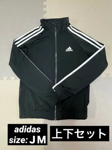 adidas 저지 세트 블랙 사이즈 JM