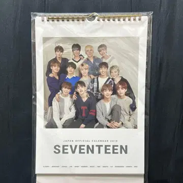 SEVENTEEN 2019 JAPAN CALENDAR