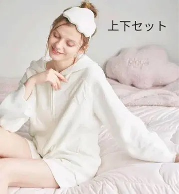 젤라또피케 후드티 숏팬츠 구름 화이트