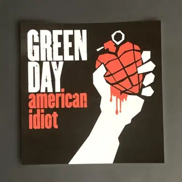 GREEN DAY 스티커 american idiot 굿즈 씰