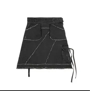 [ smarturbanuseful ] 데님 미디 스커트