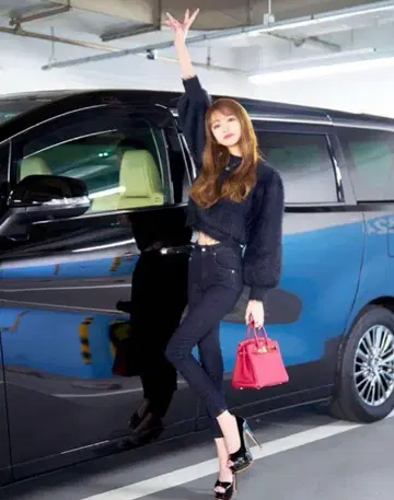 [ 새상품급 ] Emiria Wiz 에밀리아 위즈 숏 샤기 니트 블랙 F