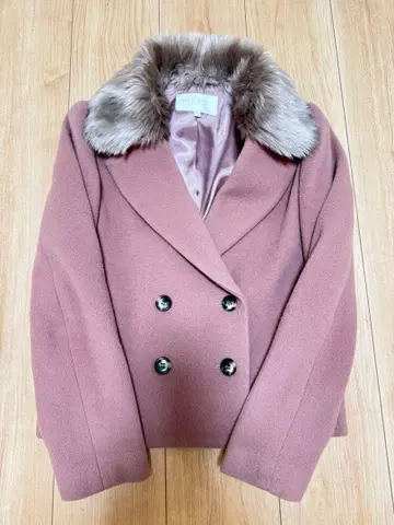 PROPORTION 핑크 P 코트