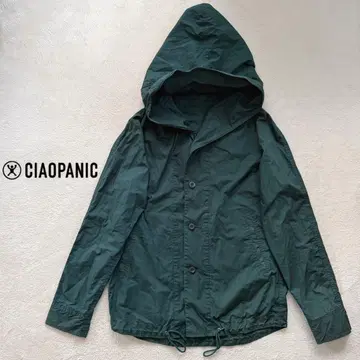 CIAOPANIC 차오패닉 마운틴 후드티 [ M ] 그린 코튼