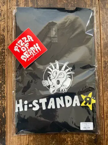하이-STANDARD Saurus TEE XL 블랙 하이스타