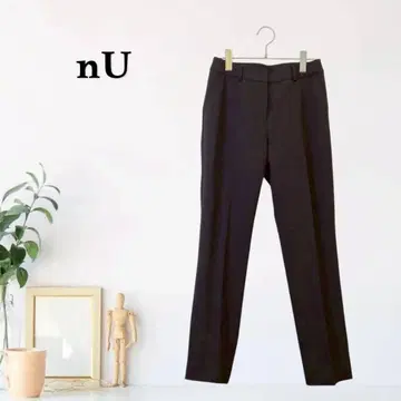 zG416 [ S ] nU 오피스 슬랙스 센터 프레스 플랫 프론트