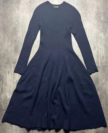 [ 인기 ] DRAWER 니트 원피스 A라인 플레어 캐시미어 울