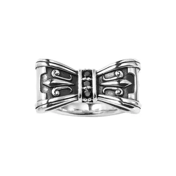 저스틴 데이비스 리본 모티브 반지 PROMISE 반지 클리어