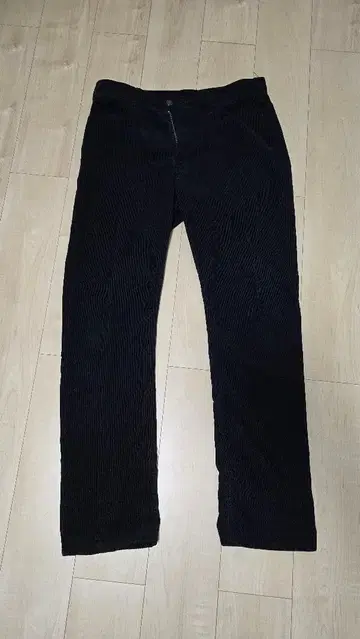 MASSEA COURDUROY 5P PANTS BLACK SIZE36