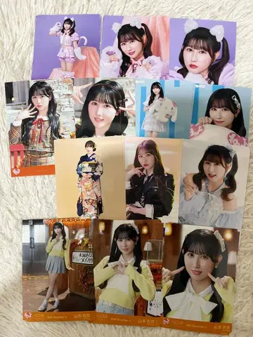 야마모토 안나 브로마이드 2컴프 외 7장 묶음 판매