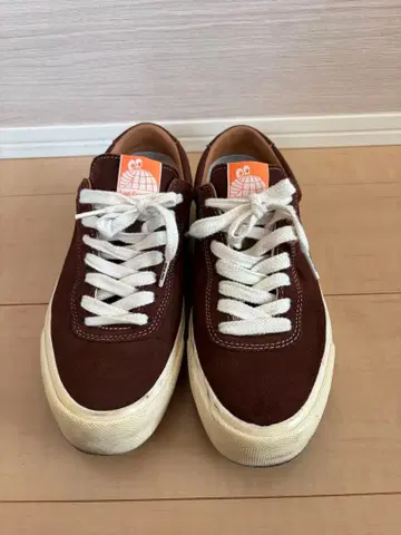 Last Resort AB 브라운 스웨이드 로우컷 스니커즈 브라운