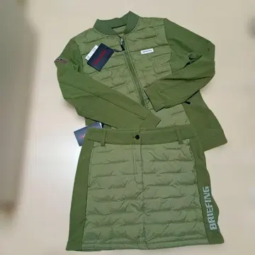 브리핑 골프 여성용 하이브리드 다운 세트 사이즈 M