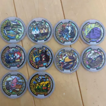 요괴워치 노래 메달 10개 세트