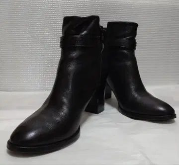 새상품급 다이애나 가죽 숏부츠