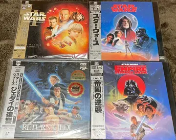 레이저 디스크 스타 워즈 에피소드 1 제국의 역습 제다이의 복수