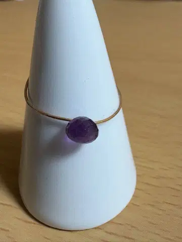 자수정 반지 약 17호