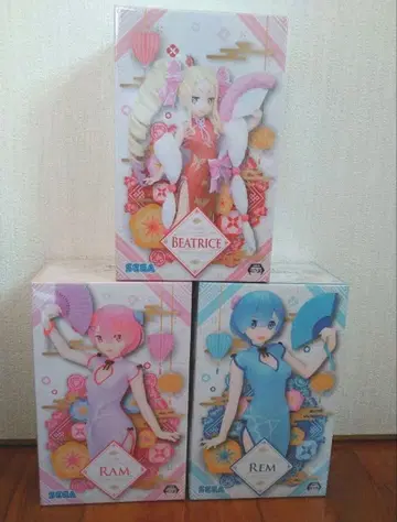 리제로 렘 라무 베아트리스 피규어 드래곤 드레스