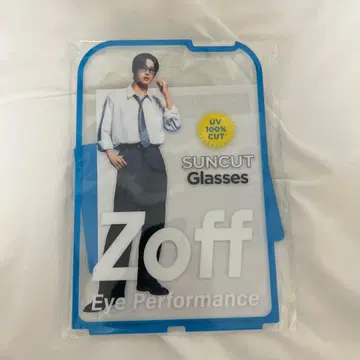 Zoff SUNCUT Glasses 오리지널 스탠드 포함
