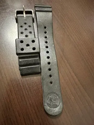 세이코 서드 다이버 6306-7001 오리지널 정품 우레탄 벨트