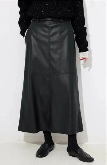 SLOB IENA 슬로브 이에나 인조 가죽 스커트