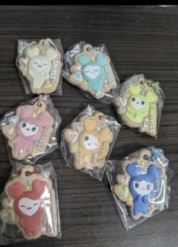 7종 세트 TWICE LOVELYS 비스킷 & 참