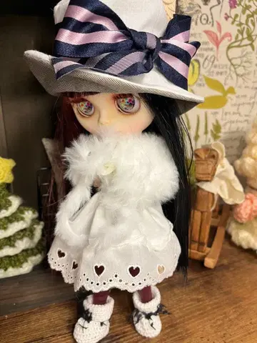 브라이스 아이시 인형 화이트 원피스 14세트